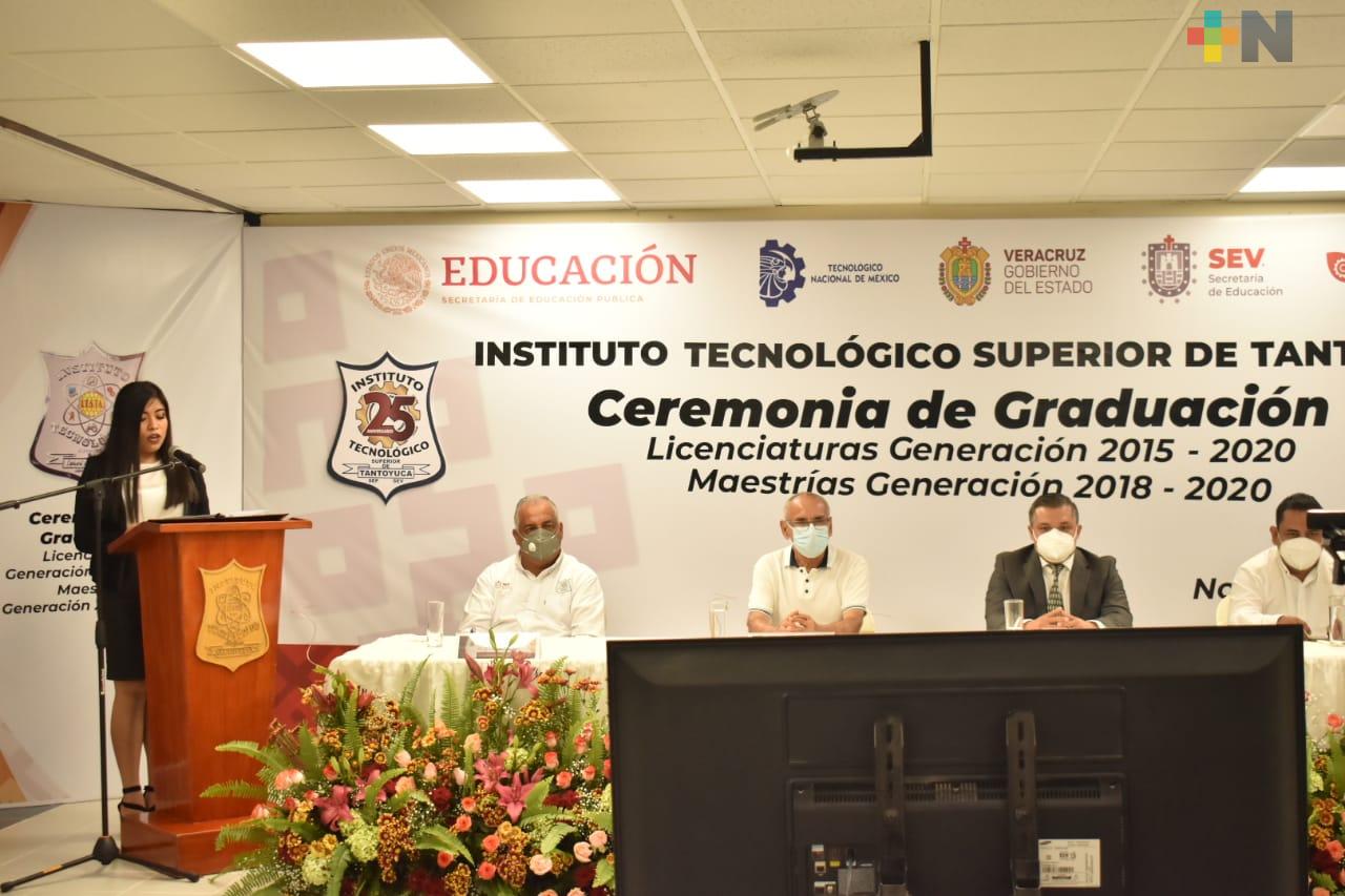 Mayoría de egresados del ITST se integran de inmediato a laborar en alguna empresa