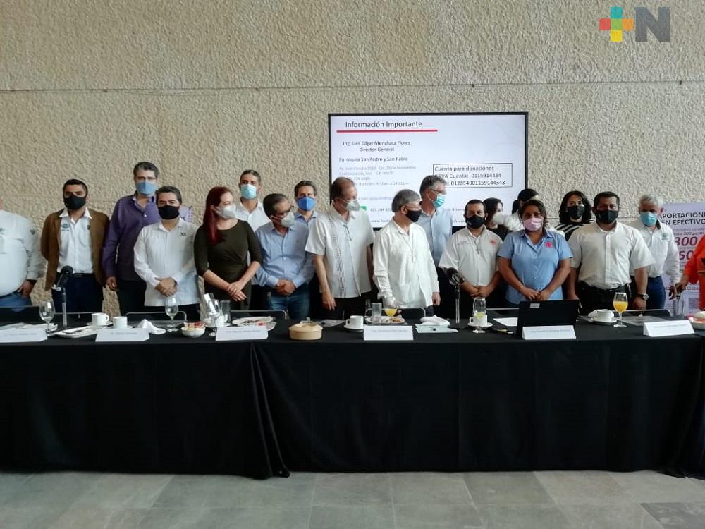 Programa Banco de Alimentos, apoyará a familias más necesitadas de Coatzacoalcos