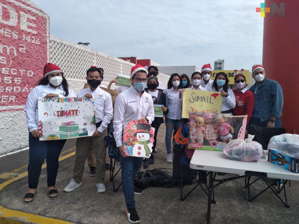 Inició «Juguetón» para niños de escasos recursos de la zona conurbada Veracruz- Boca del Río