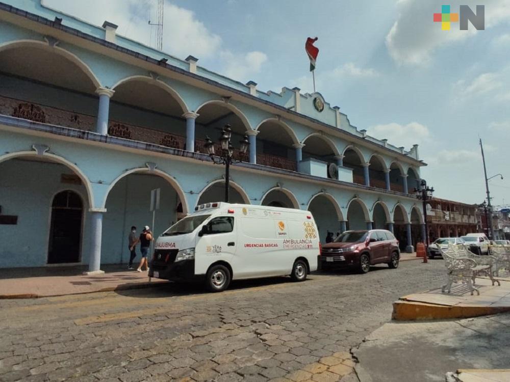 Aumentan medidas sanitarias en Ayuntamiento de Yanga
