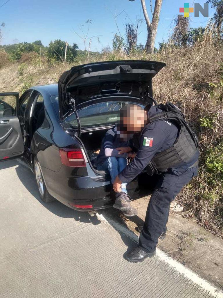Rescata SSP a joven privado ilegalmente de su libertad, en Tihuatlan