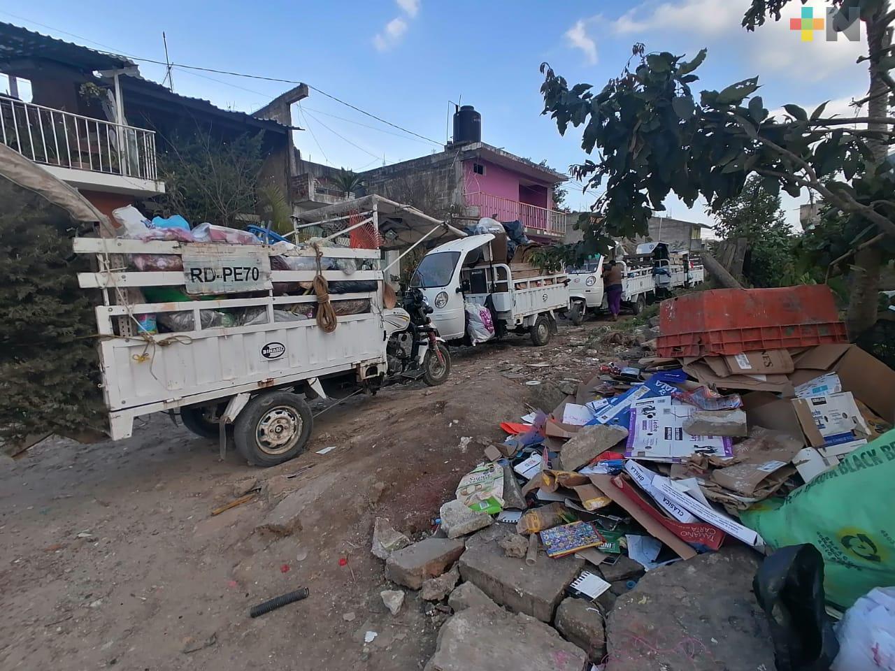 Cancelan tiradero a cielo abierto operado por motocarretoneros
