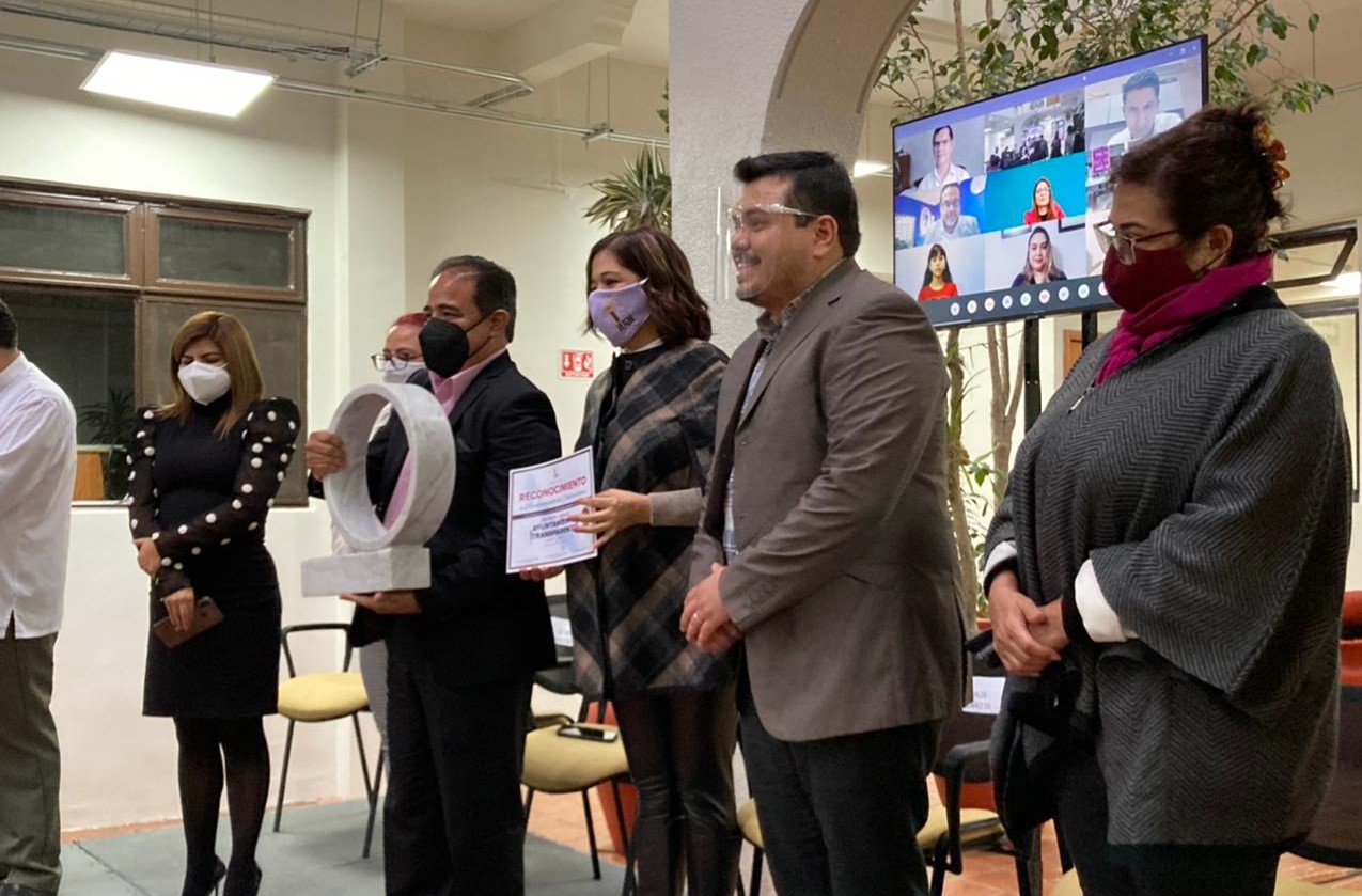 IVAI entregó reconocimientos a ganadores del concurso “Ayuntamiento transparente”