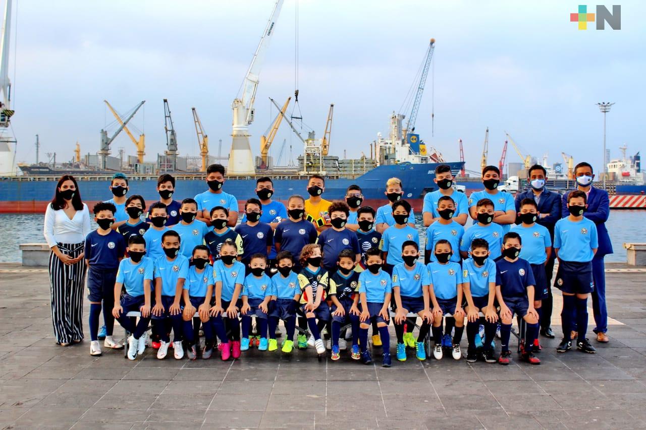 Nido Águila Veracruz posó para la foto oficial