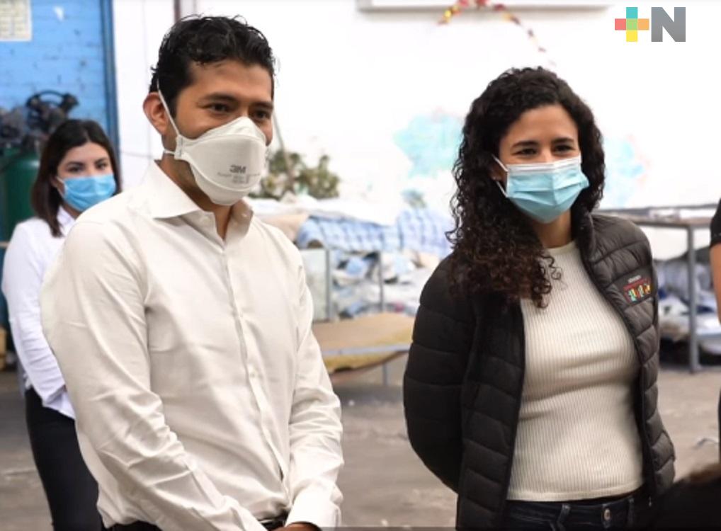 Secretaria Luisa María Alcalde visitó empresa cordobesa que participa en programa Jóvenes Construyendo el Futuro