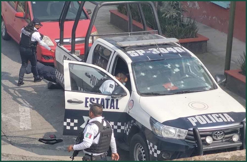En Orizaba, tras ataque armado fallecen dos policías; se desplegó fuerte operativo