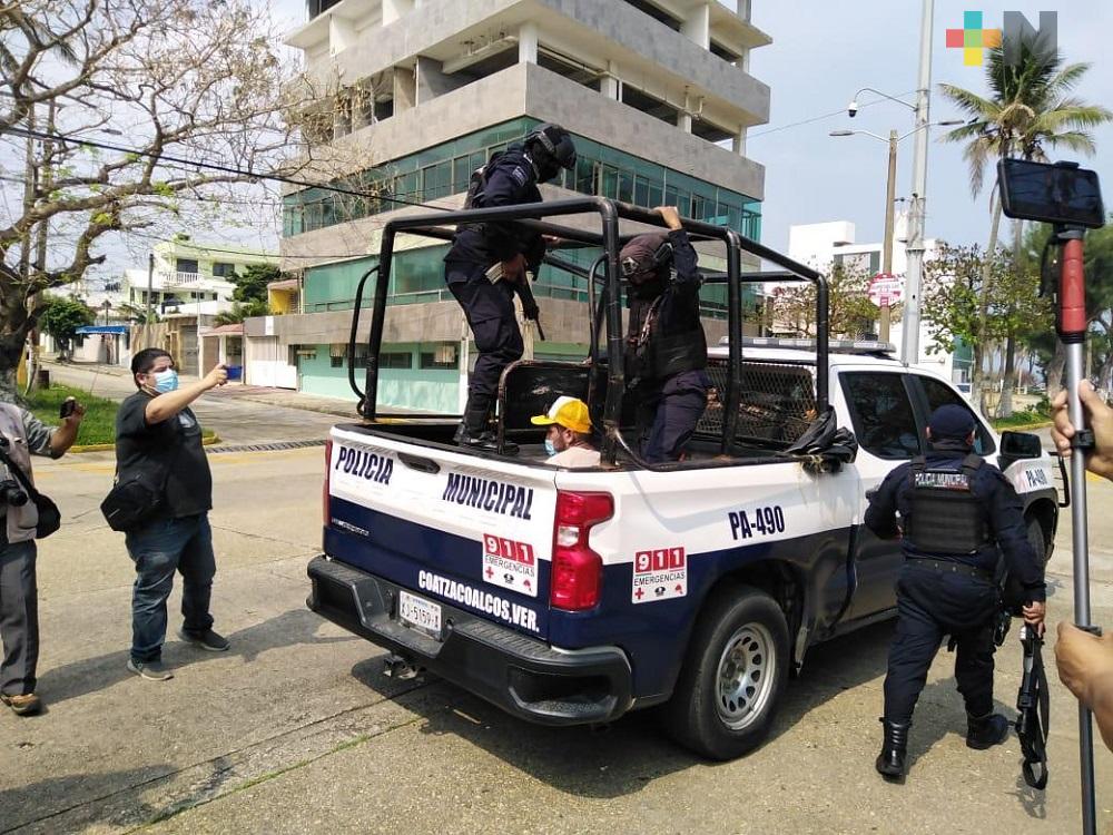 Detuvieron a vendedor de dulces en paseo rivereño de Coatzacoalcos