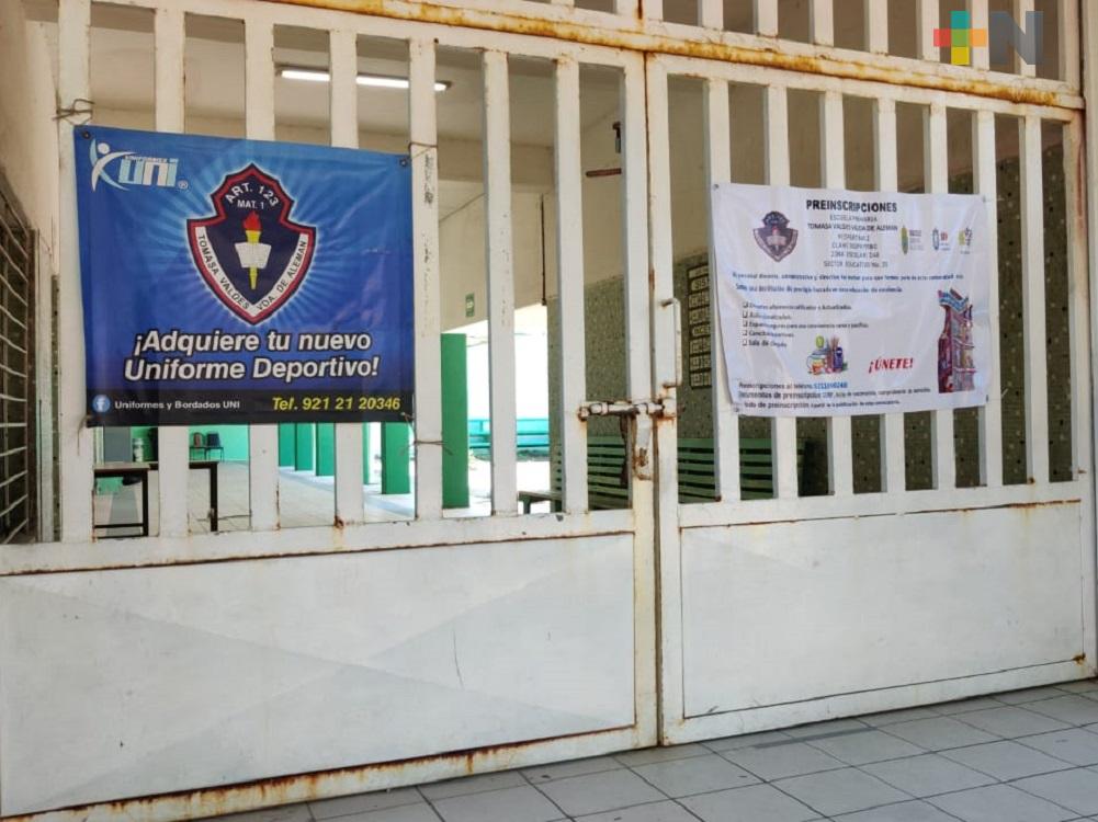 Para retomar clases presenciales, grupos de Educación Básica serán de menos alumnos, en Coatzacoalcos