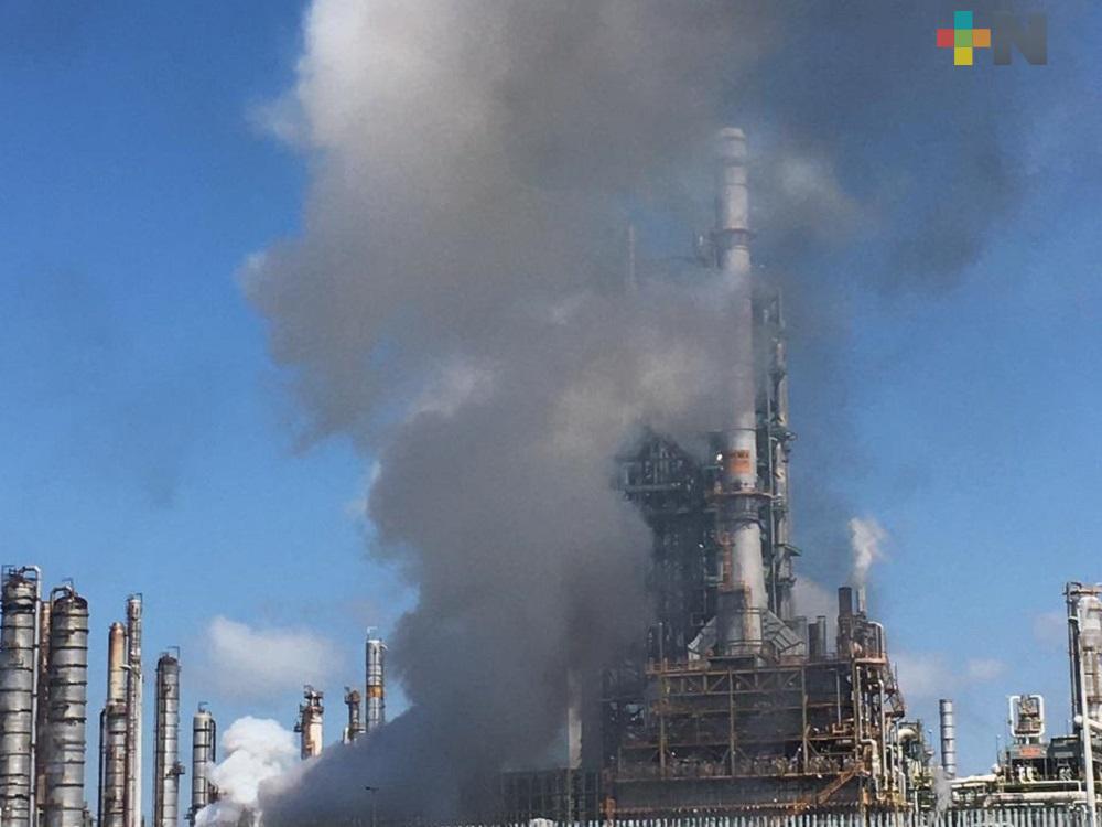 Se registró incendio en Complejo Petroquímico Cangrejera, sin reporte de personas lesionadas
