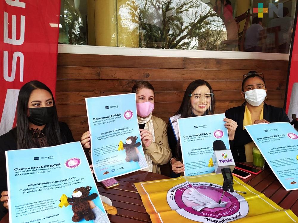 Fundación Lepach realizará caravana para recaudar suplementos alimenticios para niños con cáncer