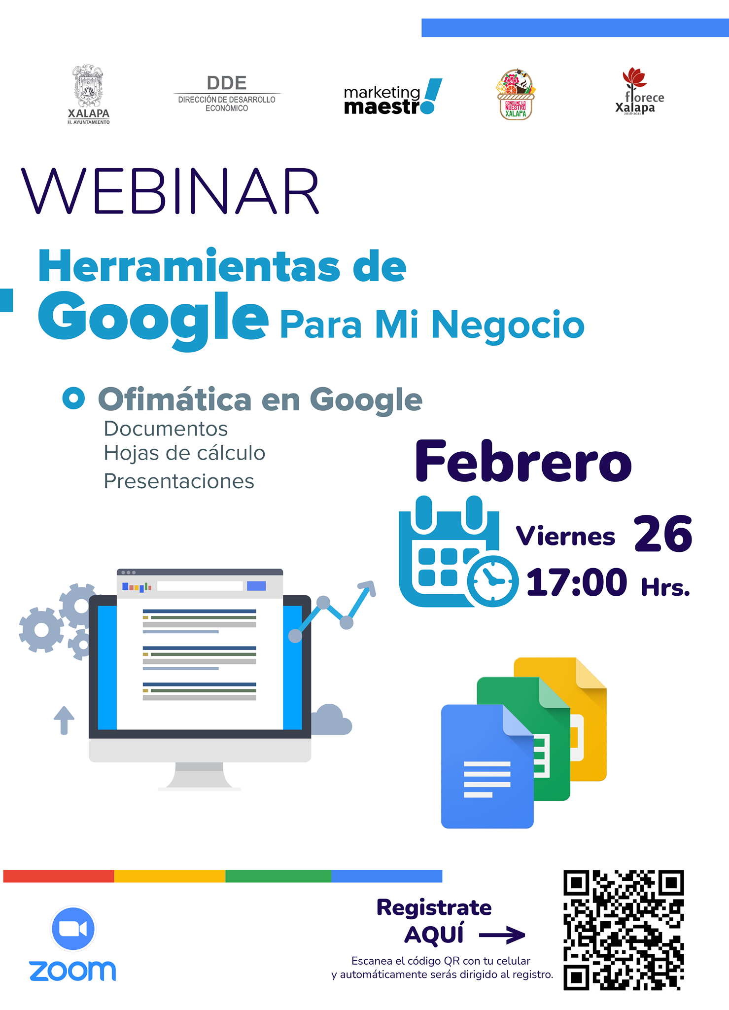 Invitan al curso Herramientas de Google para mi negocio