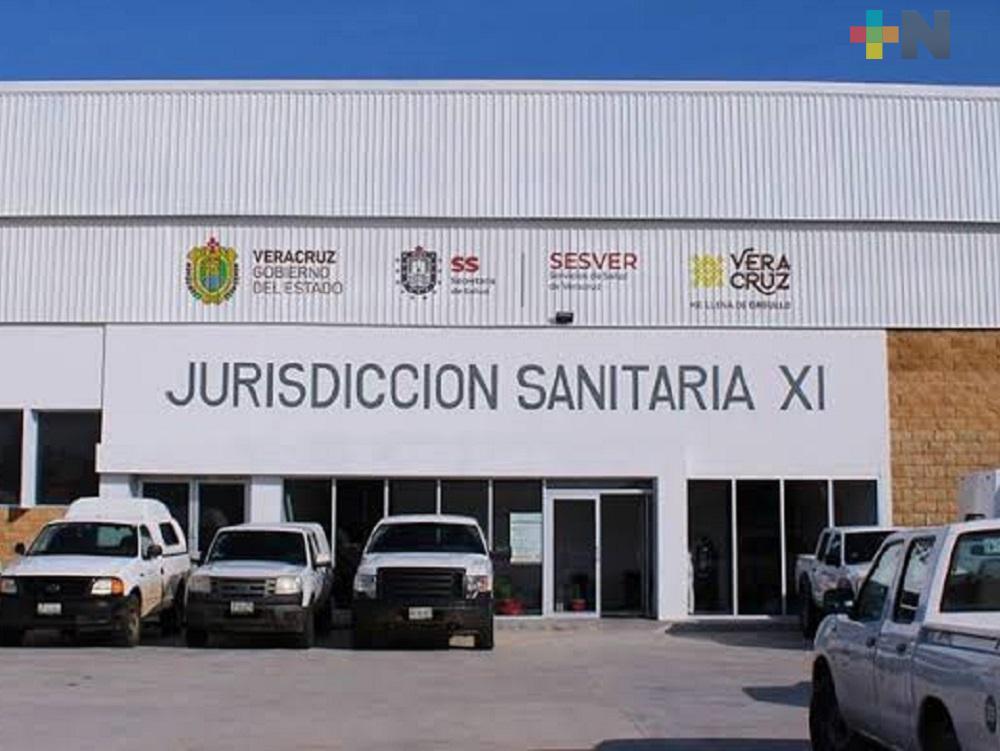Jurisdicción Sanitaria XI exhorta a población a no bajar la guardia