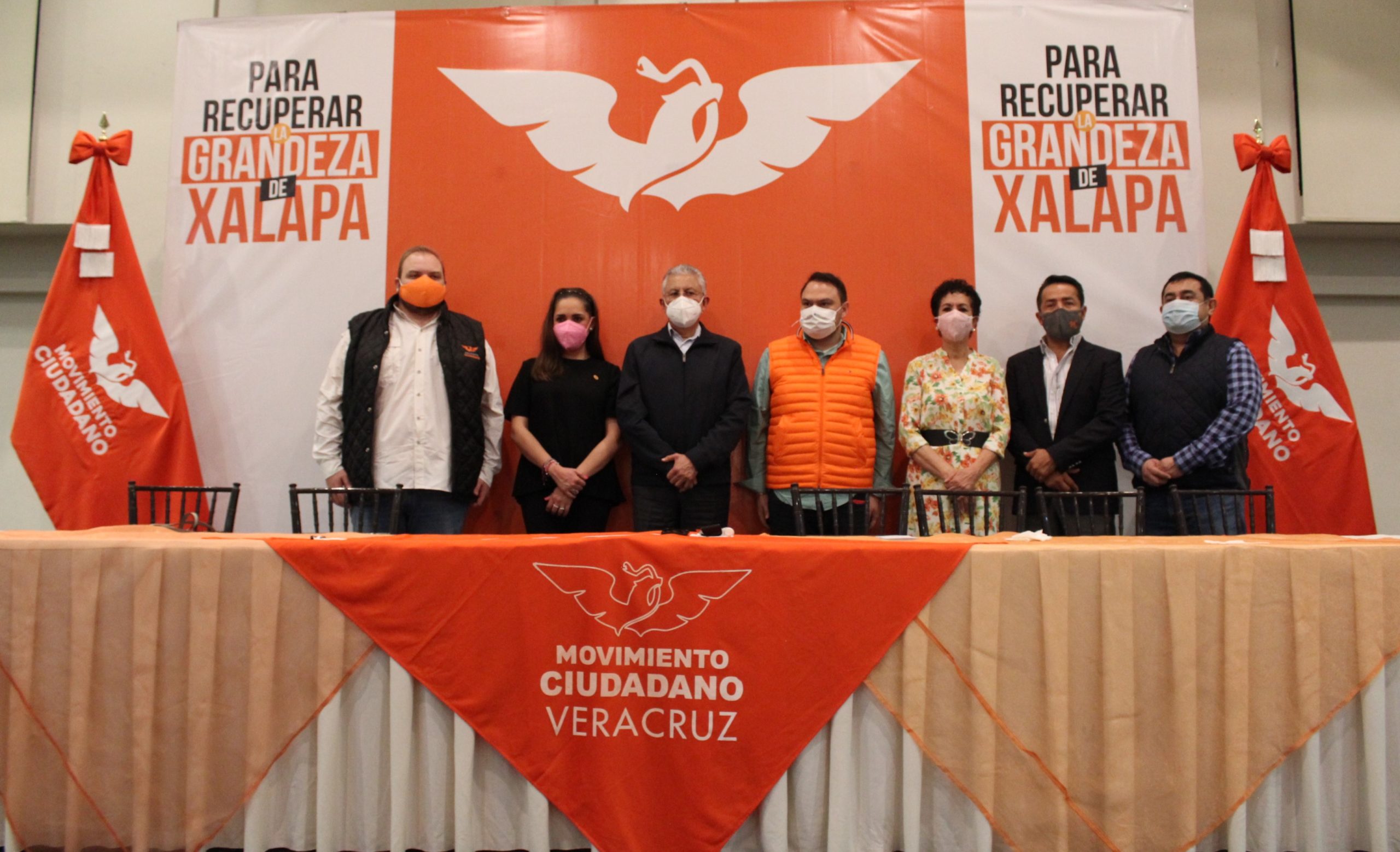 Movimiento Ciudadano presentó a Raúl Arias como su candidato a la alcaldía de Xalapa