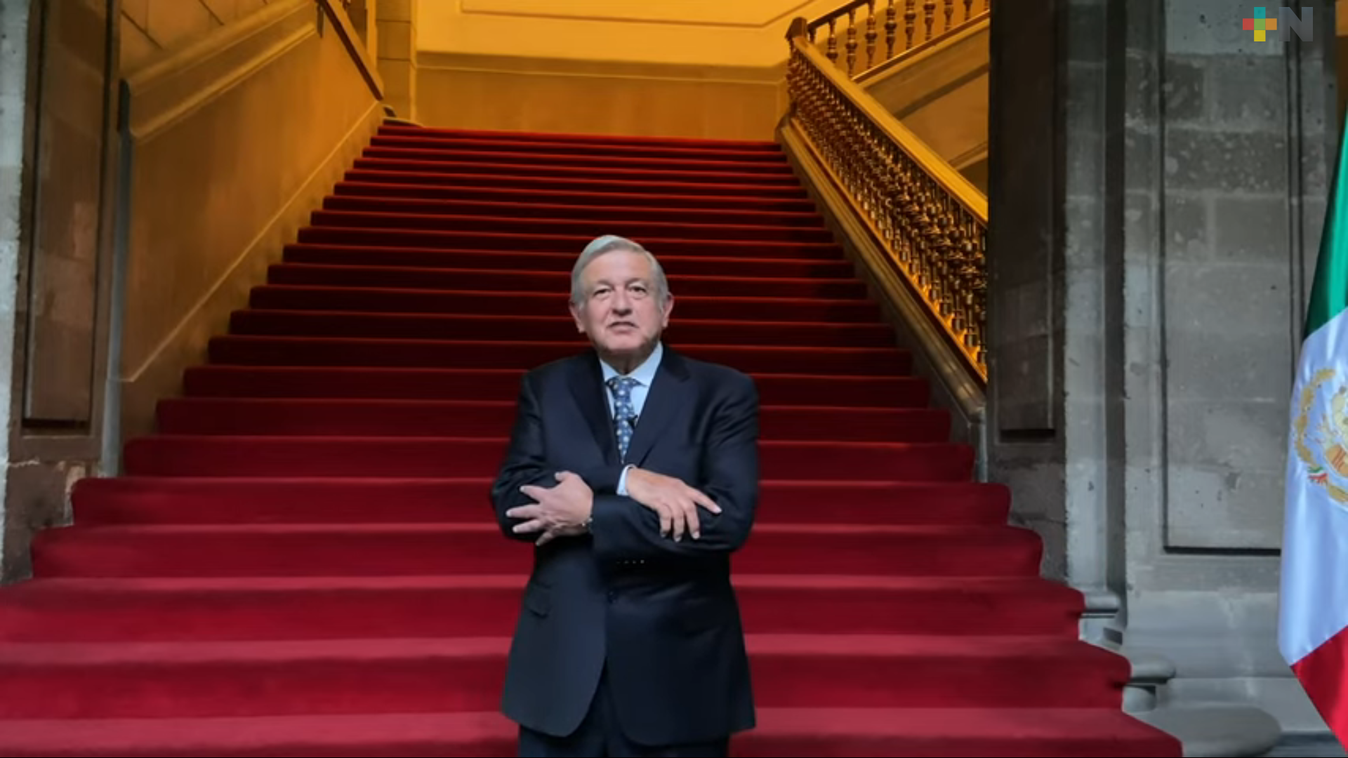El presidente López Obrador dio negativo a COVID; anuncia Campaña Nacional de Vacunación