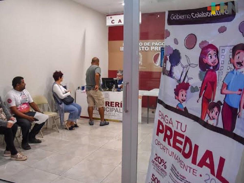 Última semana para pago de predial en Coatzacoalcos