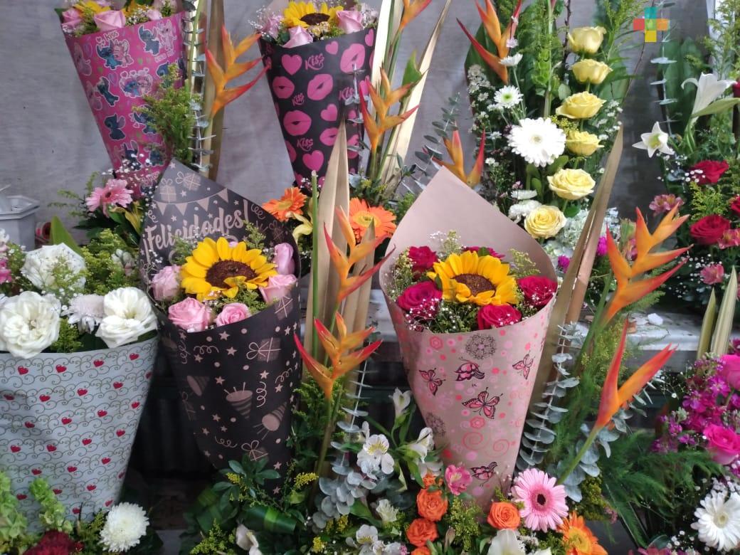 Sin repuntar venta de flores en el municipio de Veracruz