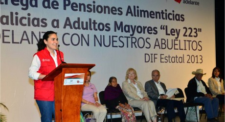 En Veracruz, ningún abuelito estará en lista de espera de la pensión alimenticia: DIF