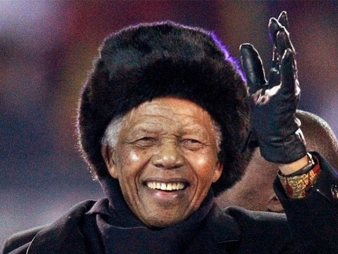 Mandela está en buena forma y animado, dice presidente de Sudáfrica