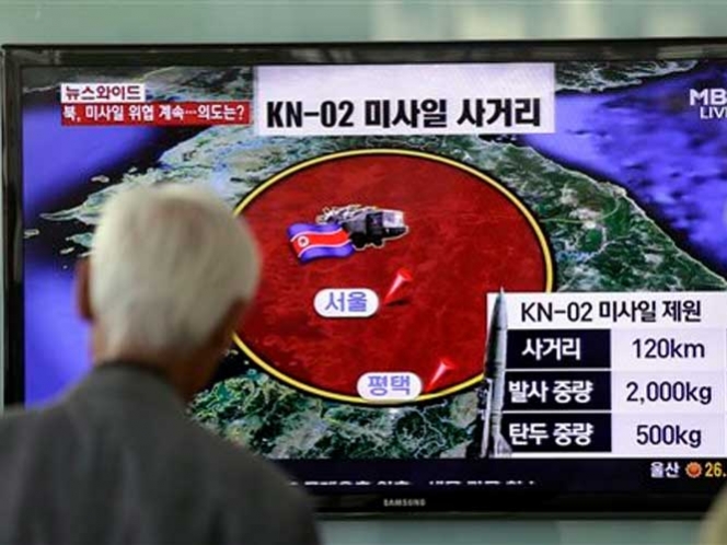 Norcorea lanza quinto misil en tres días