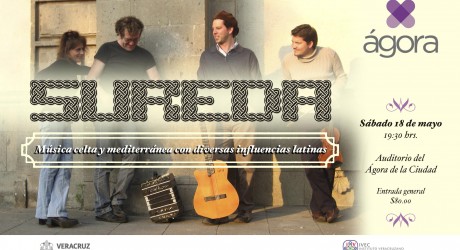 Invita Ivec al concierto del grupo belga Sureda en el Ágora de la Ciudad