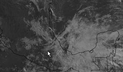 Cielo nublado con lluvias moderadas con ambiente cálido