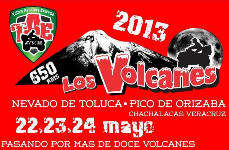 Invita SECTUR a motociclistas a participar en rally “Ruta de los volcanes”