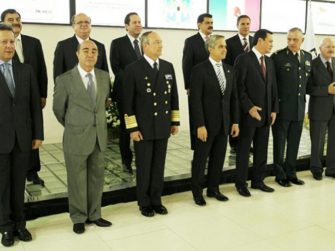 Se reúnen gobernadores del centro con gabinete de seguridad federal