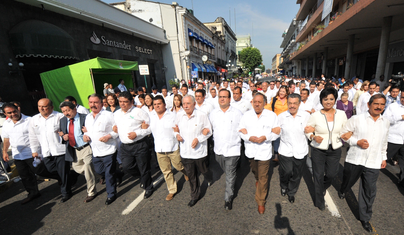 Reconocen sindicatos y organizaciones obreras estabilidad y avances de Veracruz en materia laboral