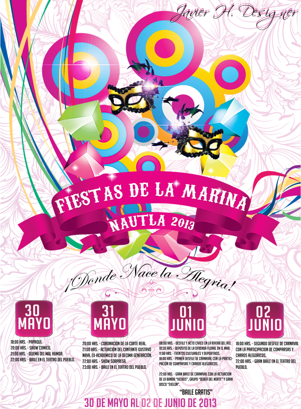 Fiestas de la Marina Nautla 2013, del 30 de mayo al 2 de junio