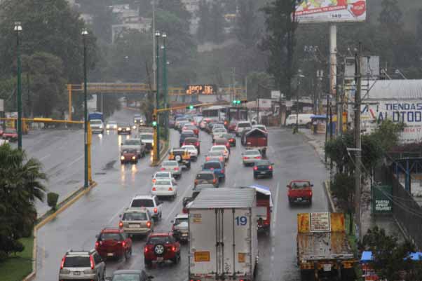 Cielo nublado con potencial de lluvias moderadas en gran parte del estado de Veracruz