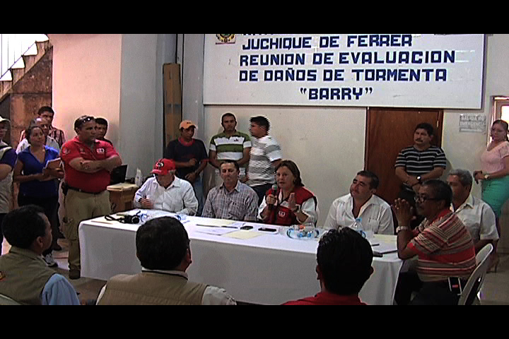Recorre PC comunidades de Juchique de Ferrer afectadas por “Barry”
