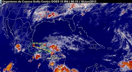 Se espera aumento de lluvias por depresión tropical 2