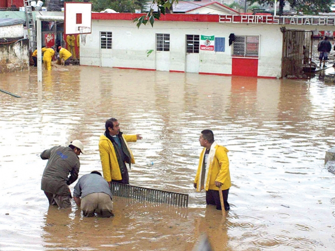 Dos de cada 10 escuelas, en riesgo de inundación