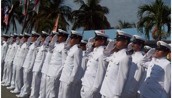 Nuevos graduados de la Escuela Náutica Mercante de Veracruz