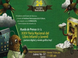 La XXIV Feria del Libro Infantil y Juvenil de Xalapa se actualiza; ahora dedicada al libro electrónico y la novela gráfica