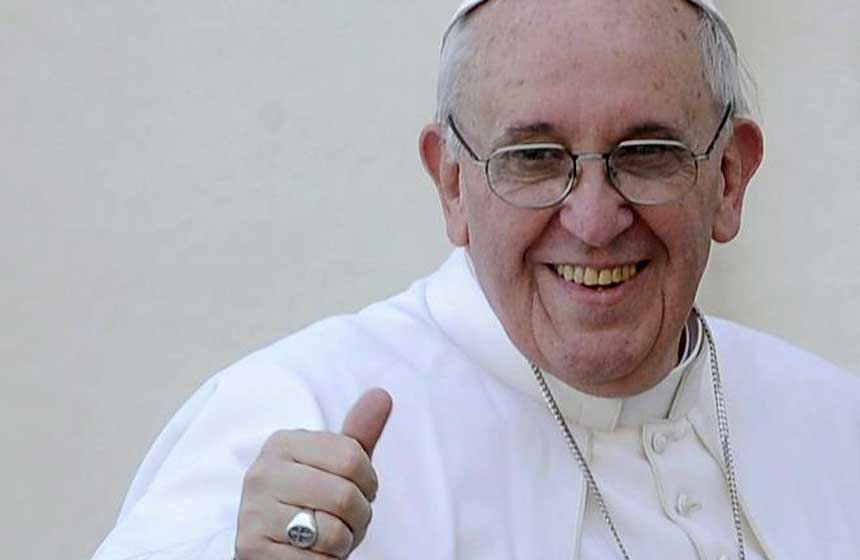 El papa Francisco: «No traigo oro ni plata, traigo algo más valioso: a Cristo»