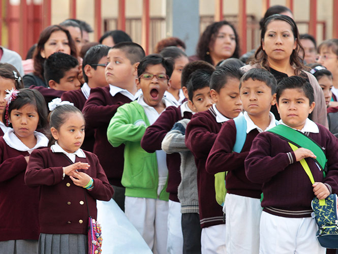 Primarias y secundarias podrán recorrer horario de clases en temporada invernal