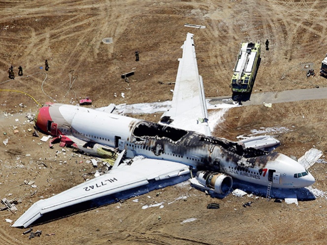 Ofrece 10 md a sobrevivientes de avionazo en San Francisco