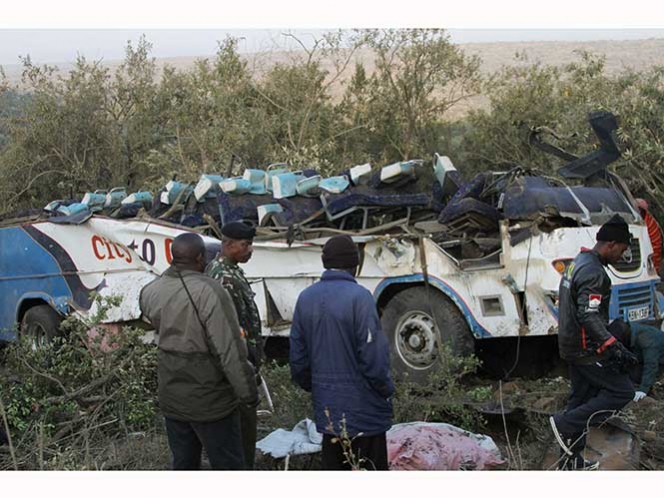 Accidente carretero en Kenia deja 41 muertos