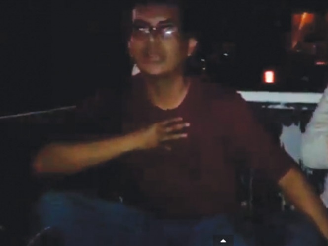 Junior DeTabasco ebrio insulta a policías y pierde Premio Estatal de la Juventud