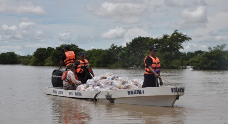 Sistema Estatal de PC auxilia a habitantes de El Higo afectados por las intensas lluvias