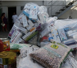 Cruz Roja Mexicana instaló centros de acopio para ayudar a damnificados