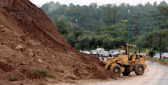 Se registran nuevos deslaves en la zona centro de Veracruz