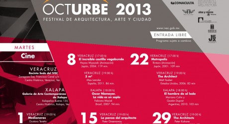 Inicia Octurbe, Festival de Arquitectura, Arte y Ciudad en Xalapa, Orizaba y Veracruz