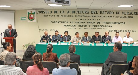 Inician Poder Judicial y Consejo Estatal de Seguridad Pública capacitación en el nuevo Sistema Adversarial Acusatorio