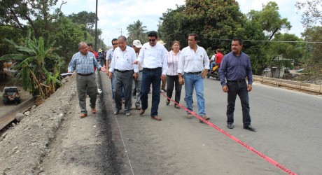 Supervisan ciudadanos de Misantla obras de SIOP y Conagua
