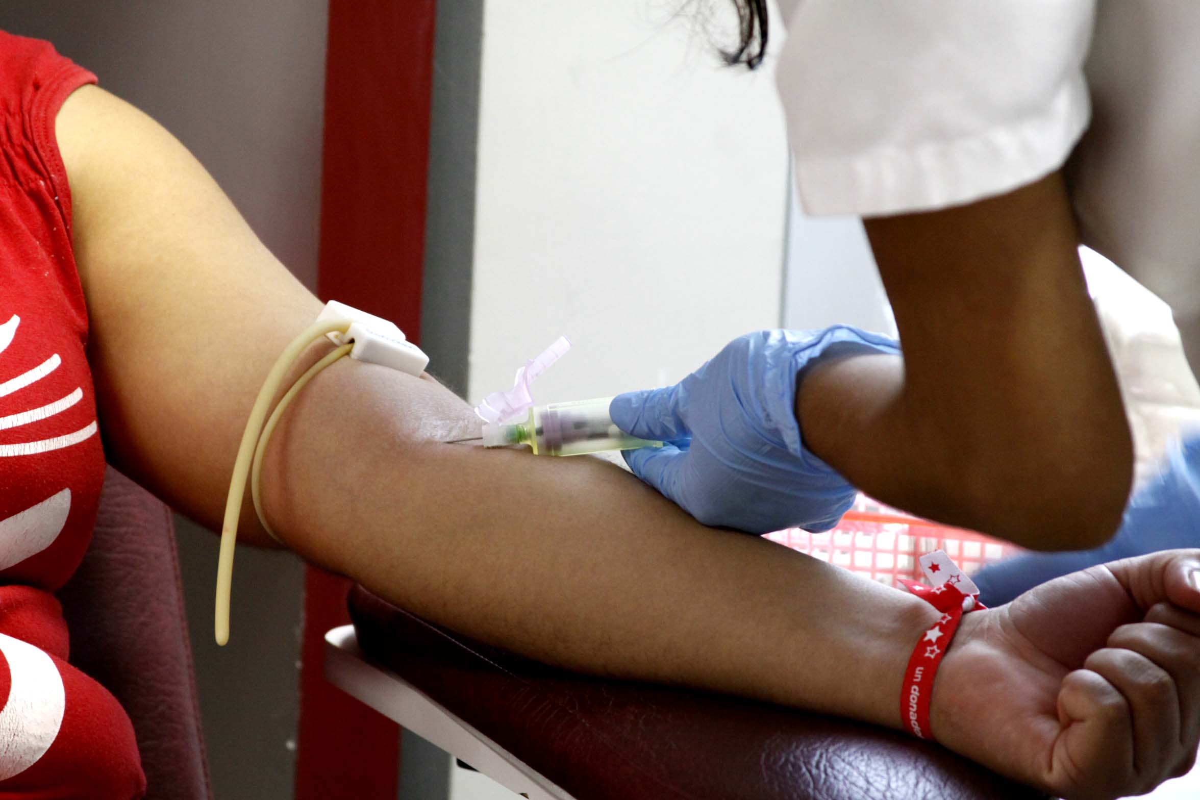 En Veracruz puerto la Jurisdicción Sanitaria VIII y el Centro Estatal de Transfusión Sanguínea llevaron a cabo un Sangretón