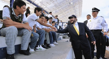 Se reúne Javier Duarte con 400 integrantes del programa Vecino Vigilante