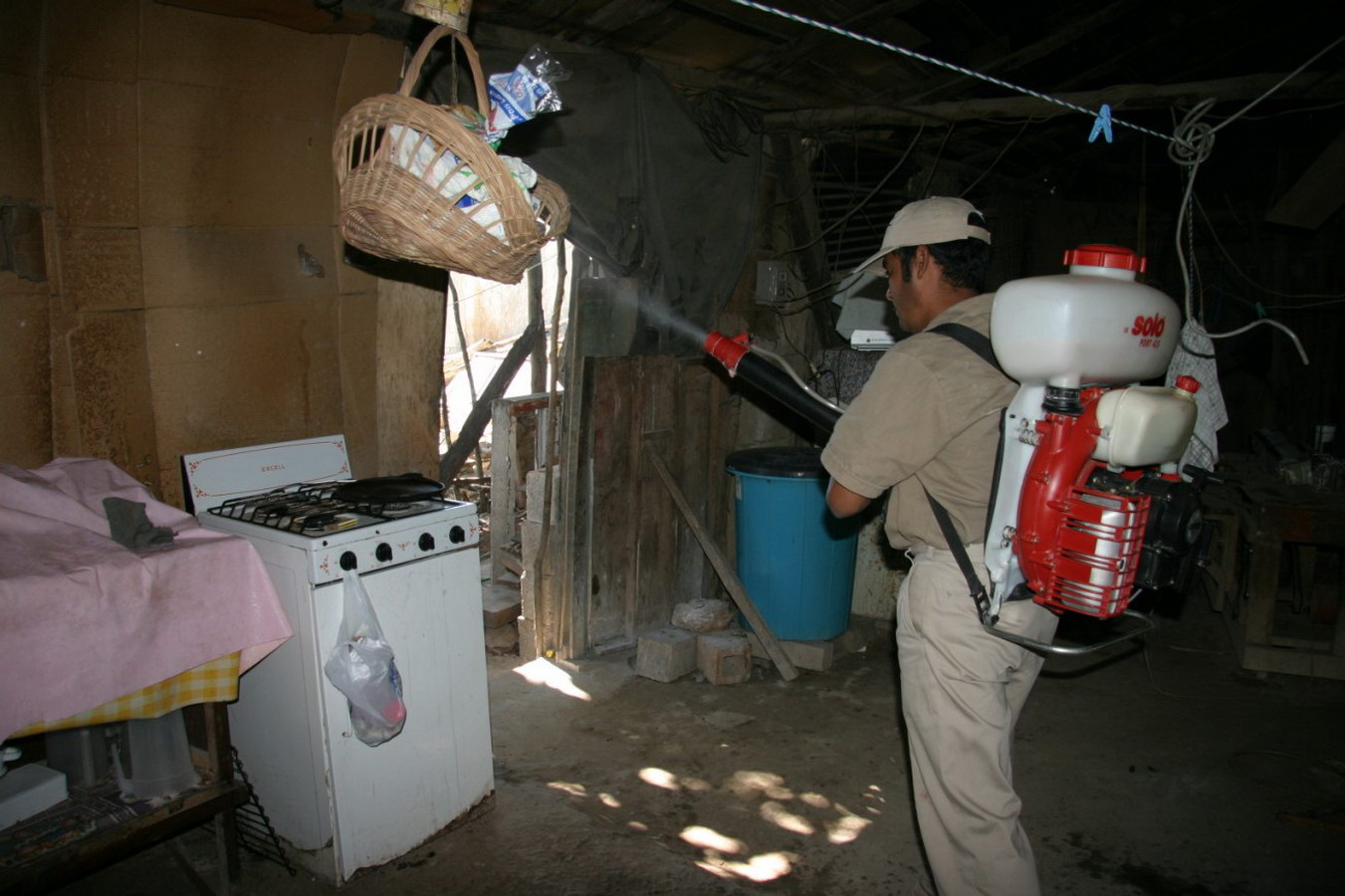 Combate al dengue en el sur del estado