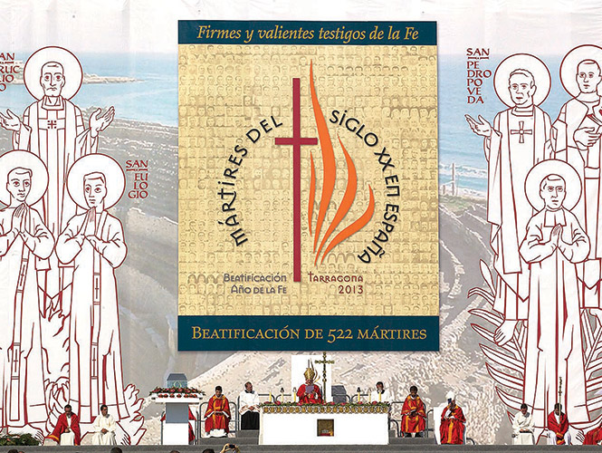 Iglesia beatifica a 522 religiosos